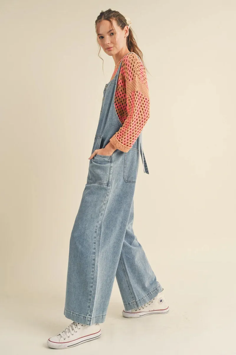 Denim Overalls sold by Below the Belt product image thumbnail 3