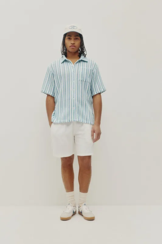 Crochet Stripe Shirt made by Kuwallatee