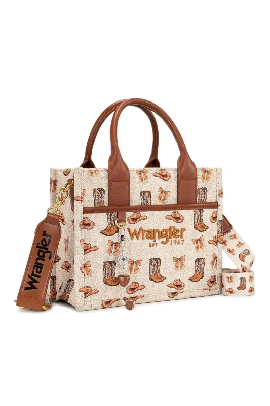 Western Cowgirl Crossbody Tote - Small made by Wrangler