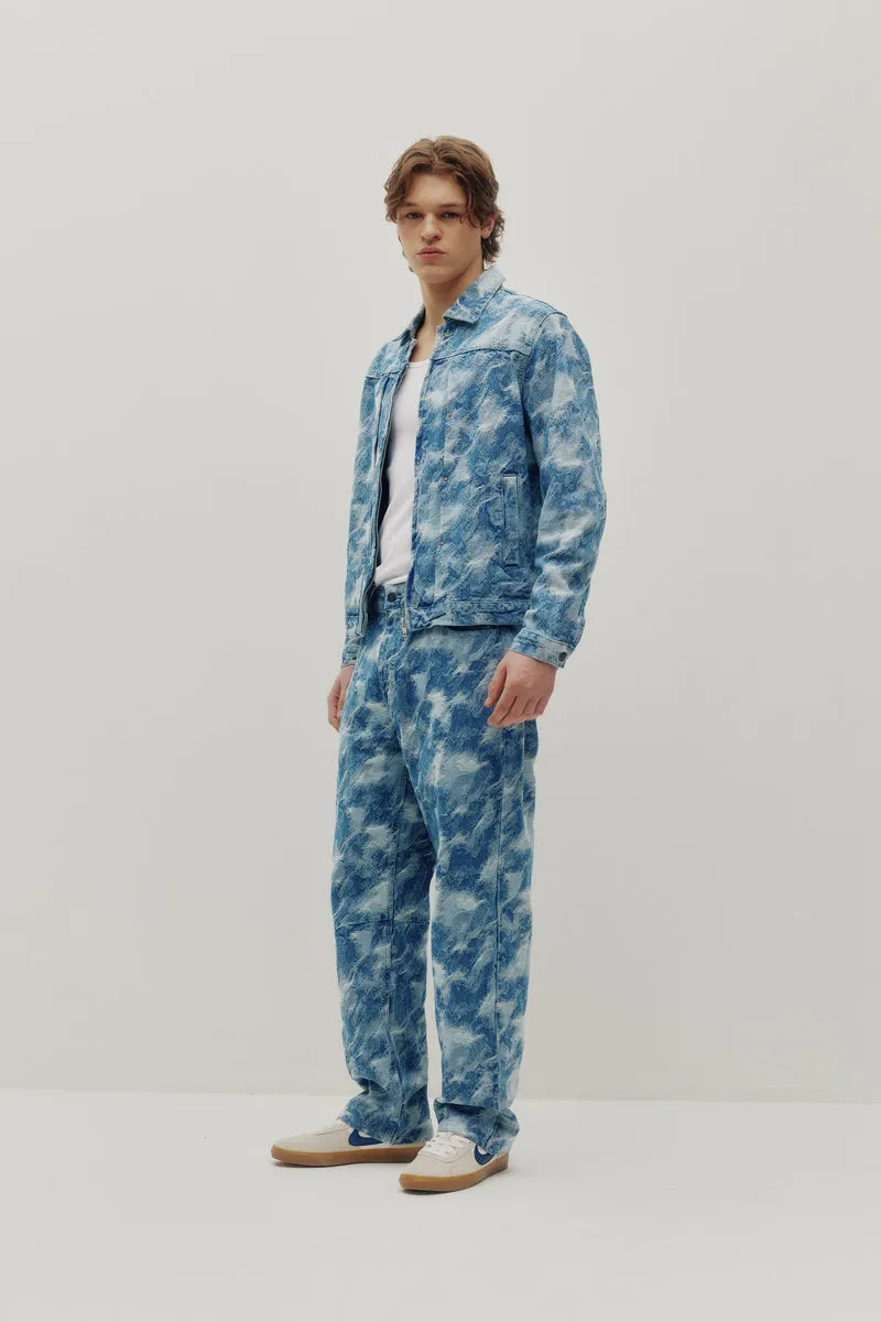 Camo Baggy Denim Pants sold by Below the Belt product image thumbnail 3