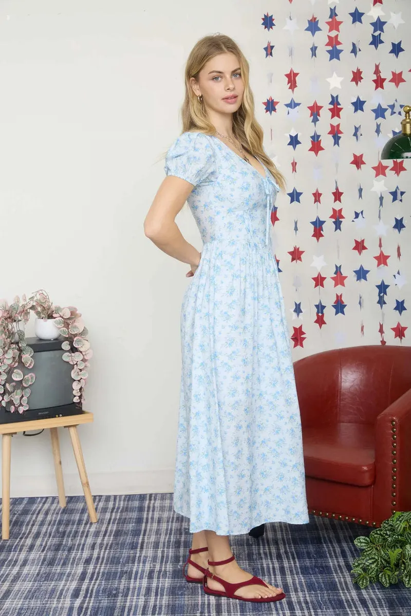 Cottage Chic Corset Midi Dress sold by Below the Belt product image thumbnail 2