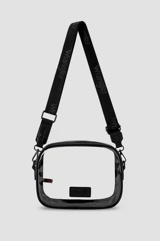 Clear Crossbody Stadium Bag made by Wrangler