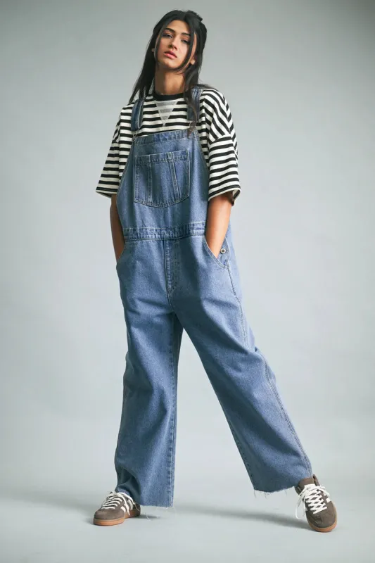 Denim Overalls made by Wishlist