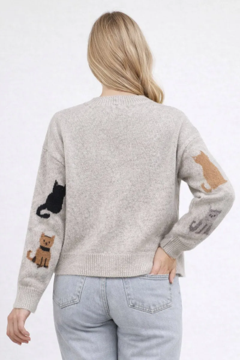Cat Cardigan sold by Below the Belt product image thumbnail 2