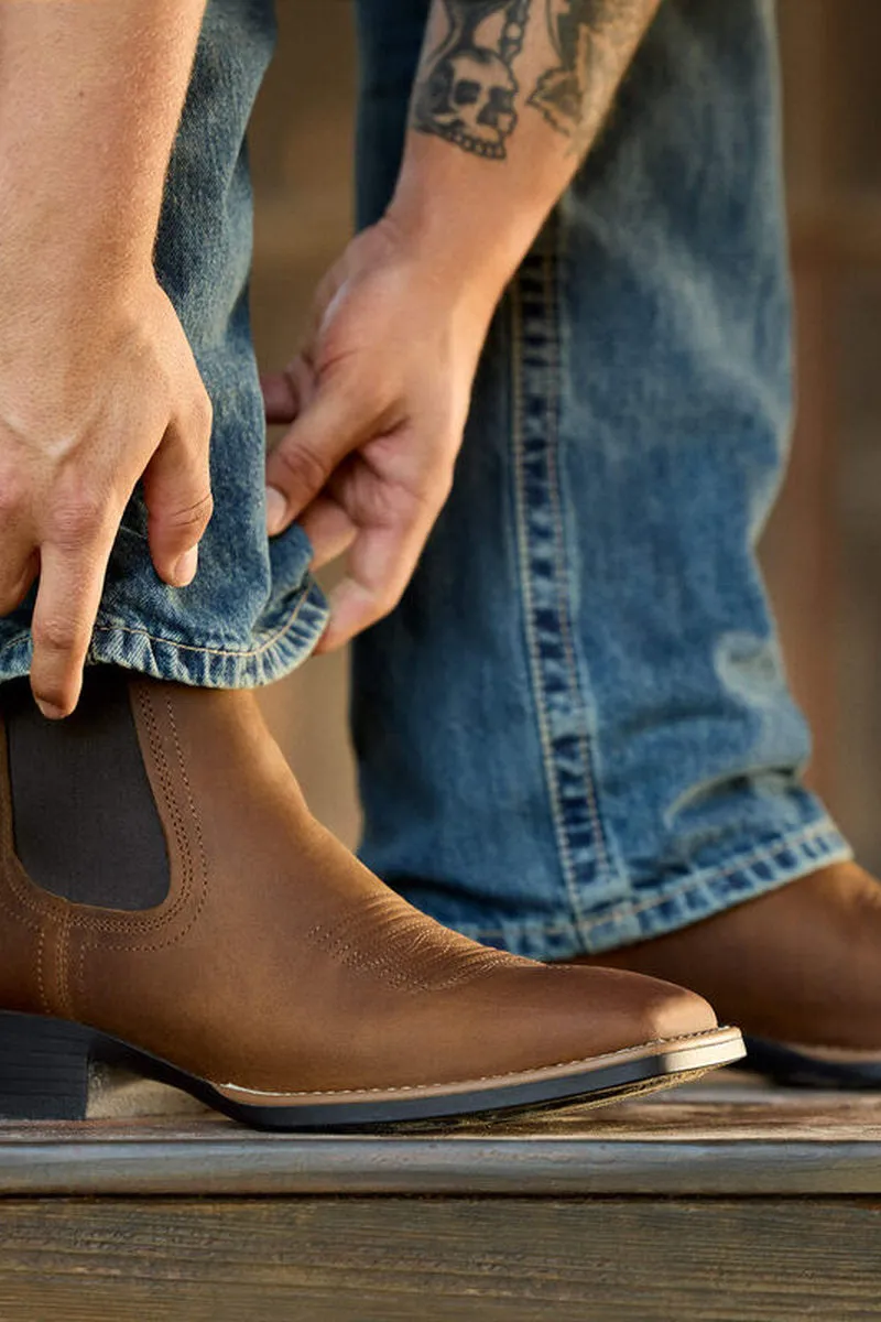 Booker Chelsea Wide Square Toe Western Boot sold by Below the Belt product image thumbnail 4
