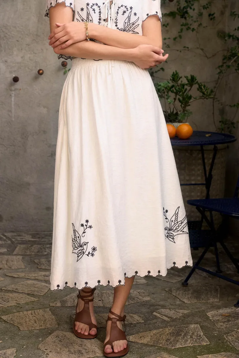 Birdy Midi Skirt sold by Below the Belt product image thumbnail 2