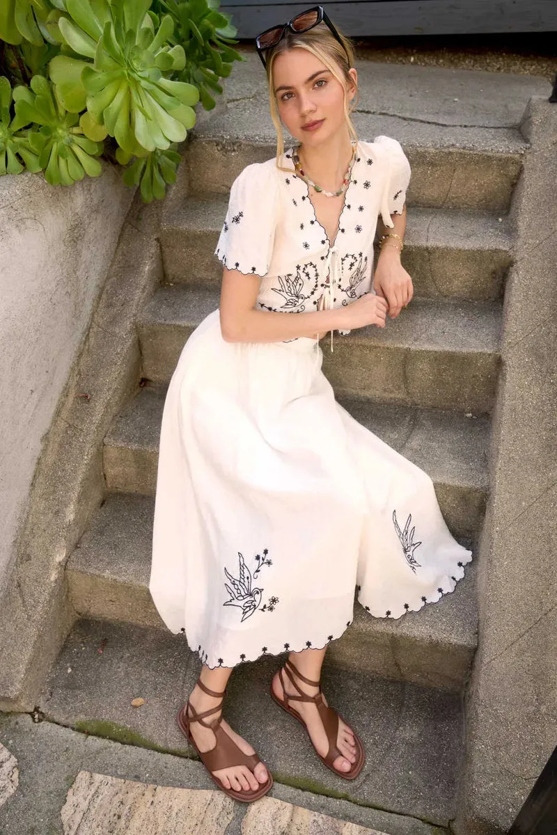 Birdy Midi Skirt sold by Below the Belt product image thumbnail 4