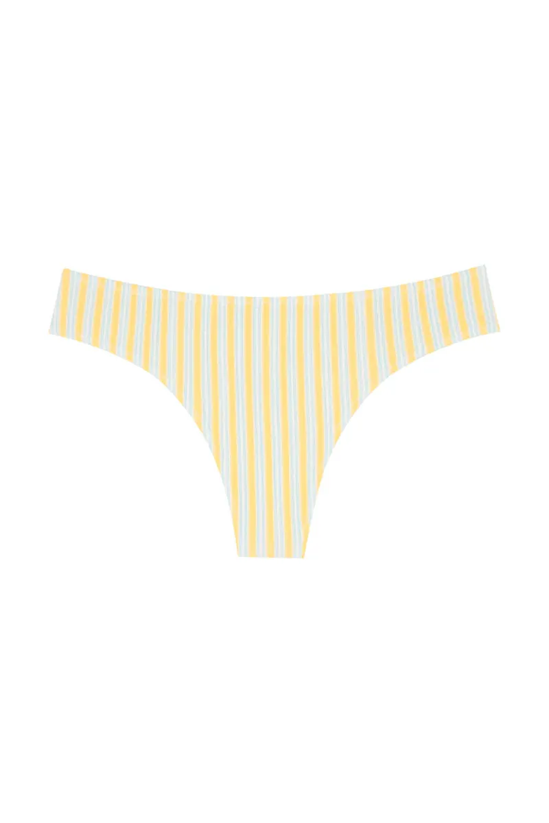 Low Profile Thong - Riviera Stripe sold by Below the Belt