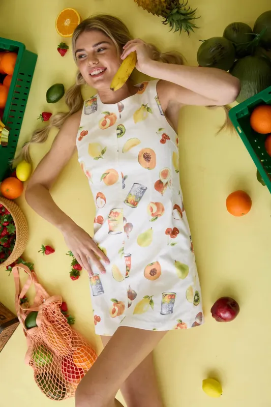 Fruit Cocktail Dress made by Blu Pepper