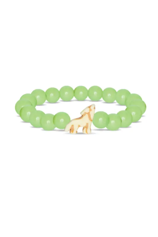 The Scout Bracelet - Red Wolf made by Fahlo