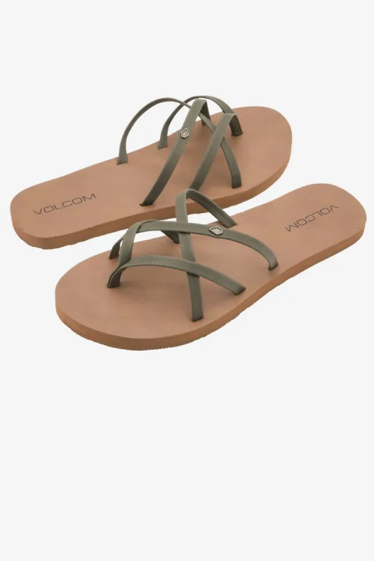 New School II Sandals made by Volcom
