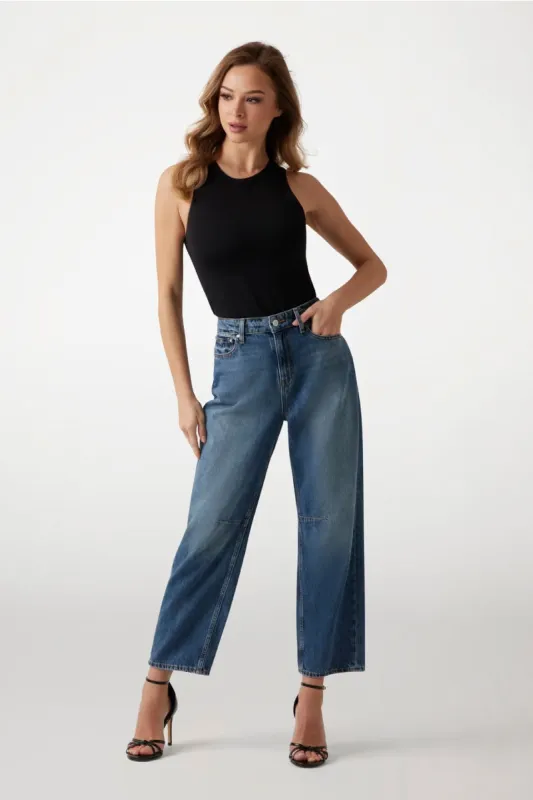 Barrel Jeans made by Guess