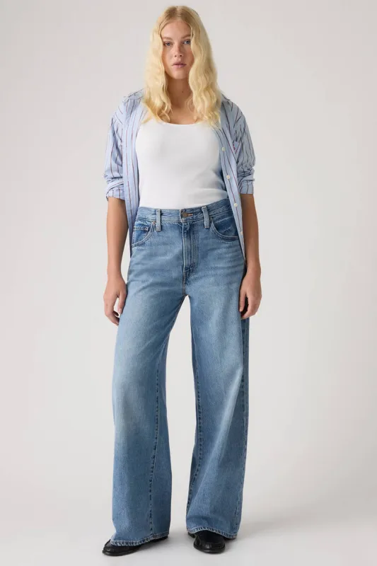 Cinch Wide Leg Lightweight Jeans made by Levi's