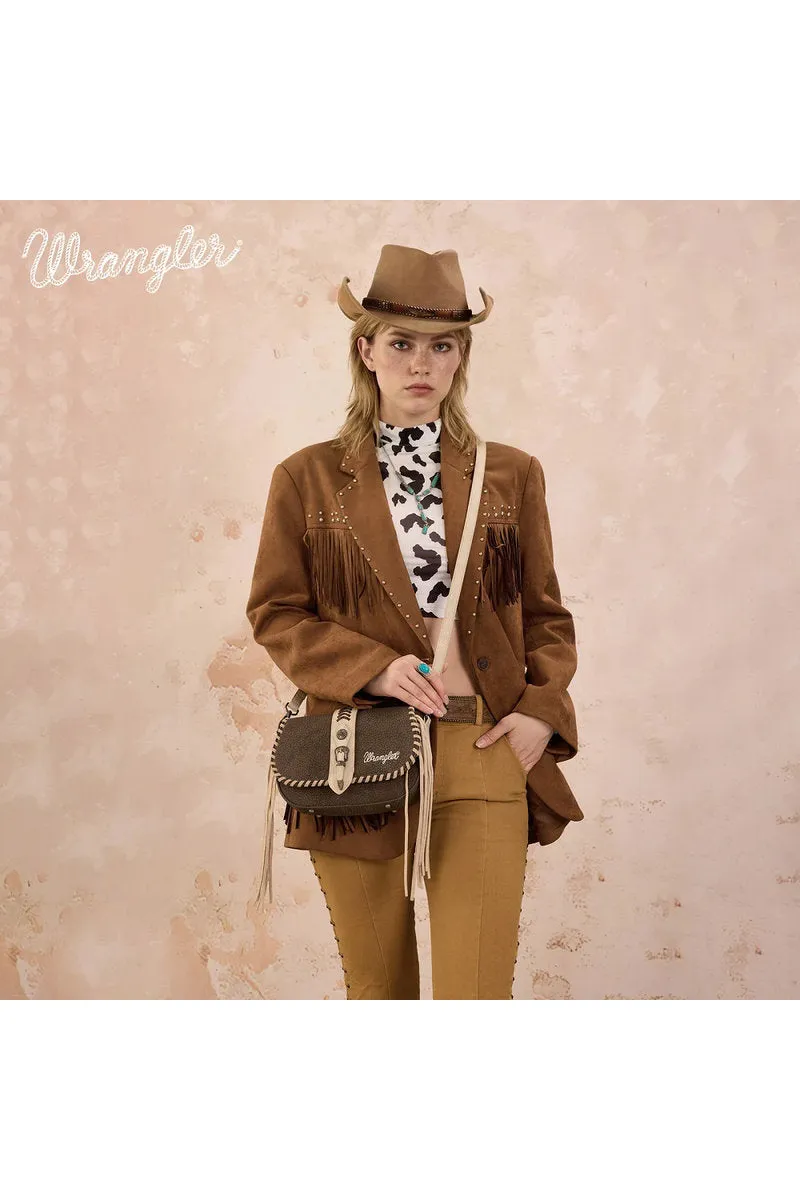 Braided Tassel Saddle Crossbody sold by Below the Belt product image thumbnail 3