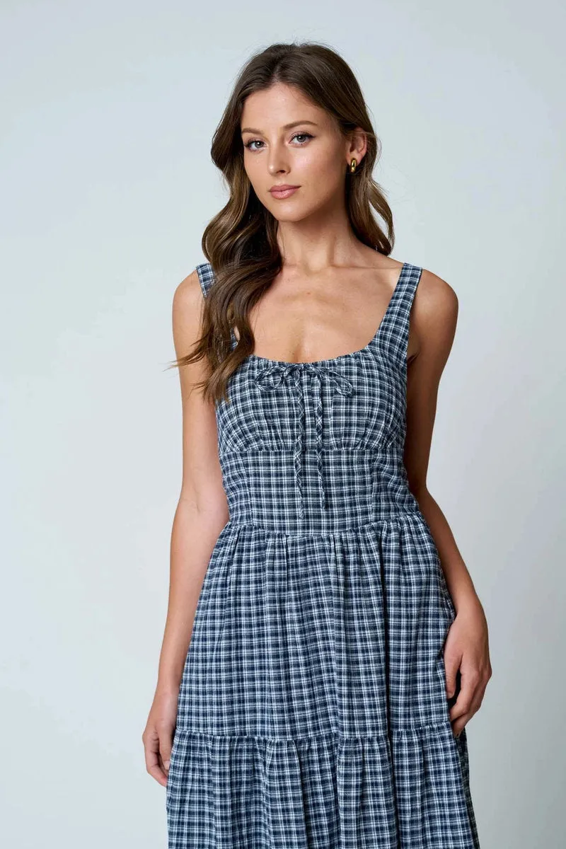 Plaid Midi Dress sold by Below the Belt product image thumbnail 2
