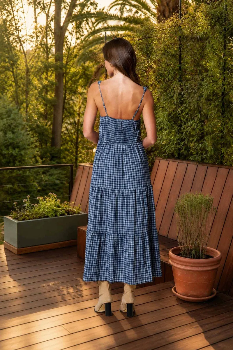 Plaid Midi Dress sold by Below the Belt product image thumbnail 4