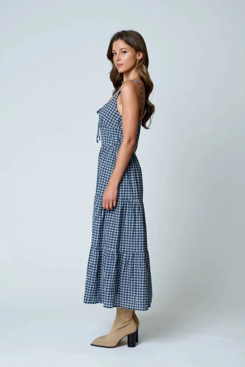 Plaid Midi Dress sold by Below the Belt product image thumbnail 3