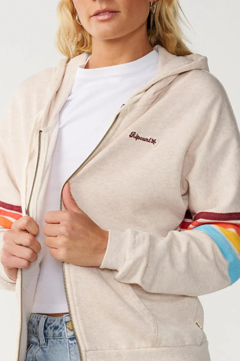 Surf Revival Relaxed Zip Hoodie sold by Below the Belt product image thumbnail 4