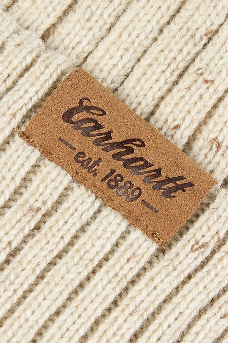 Wool Blend Cuffed Beanie - Oatmilk Nep sold by Below the Belt product image thumbnail 2