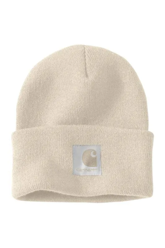 Satin Lined Beanie - Oat Milk made by Carhartt