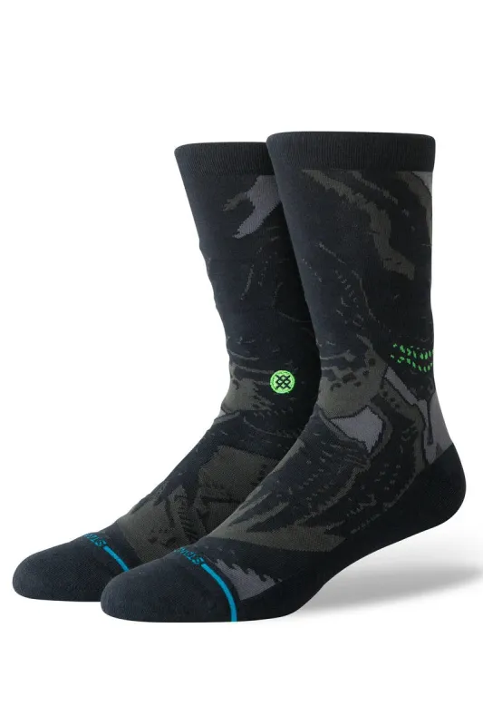 Alien x Stance Alien Crew Sock made by Stance