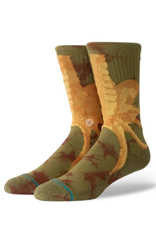 Alien x Stance Face Hugger Crew Sock made by Stance