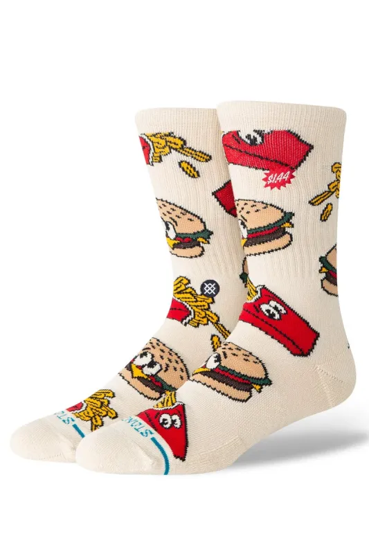 Combo Meal Crew Sock made by Stance