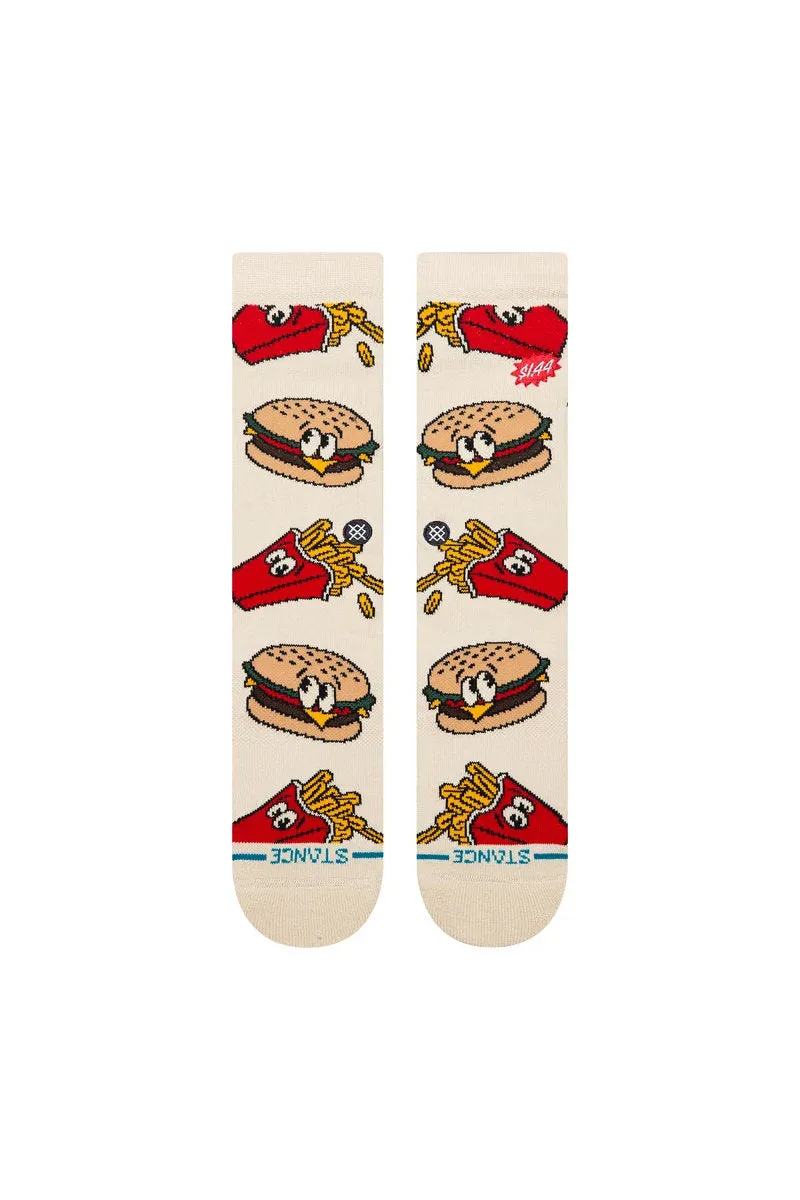 Combo Meal Crew Sock sold by Below the Belt product image thumbnail 2