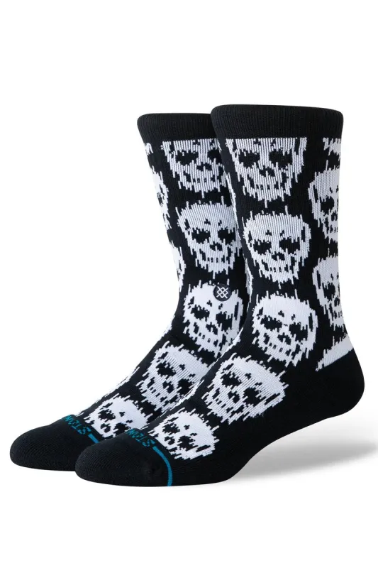 Static Skull Sock made by Stance