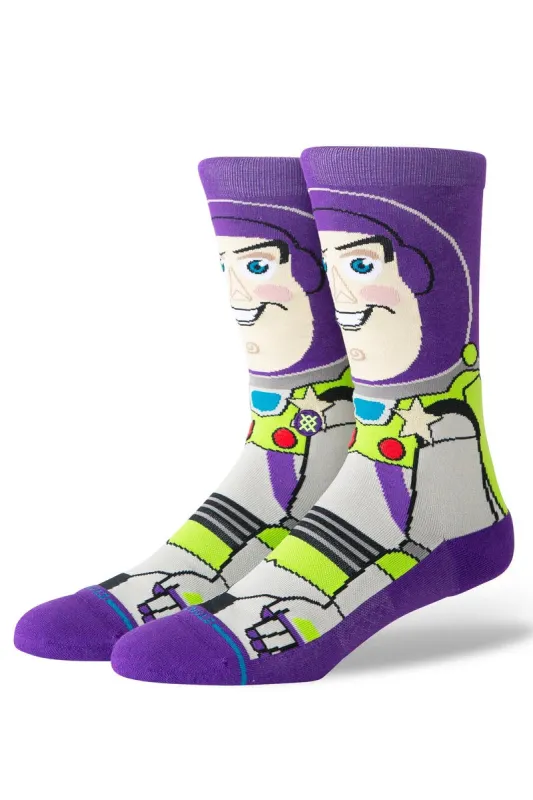Toy Story x Stance Buzz Crew Sock made by Stance