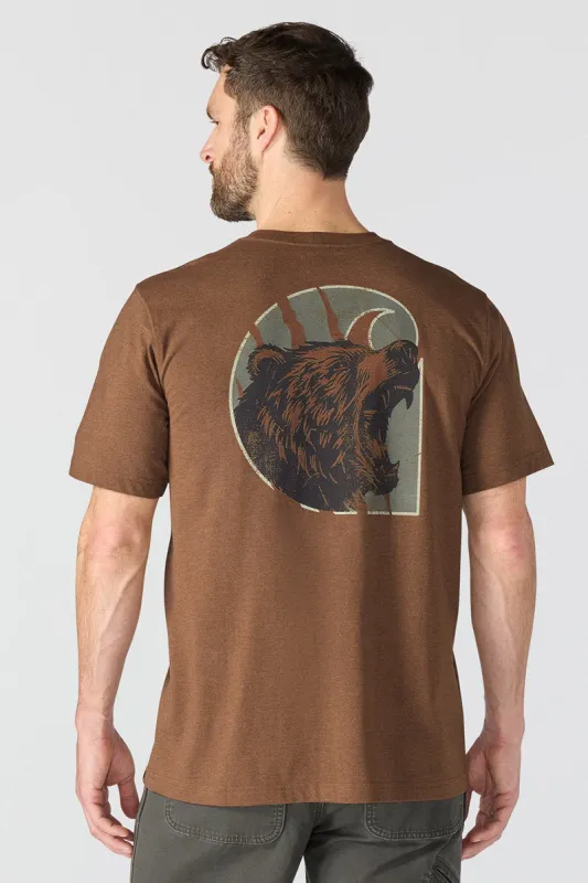 Irvine Relaxed Bear Tee made by Carhartt