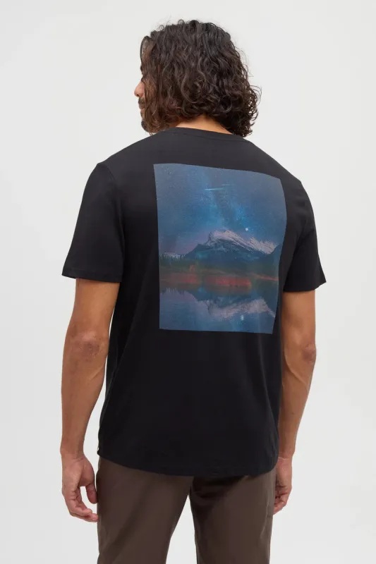 Parks Midnight Mountain Tee made by tentree