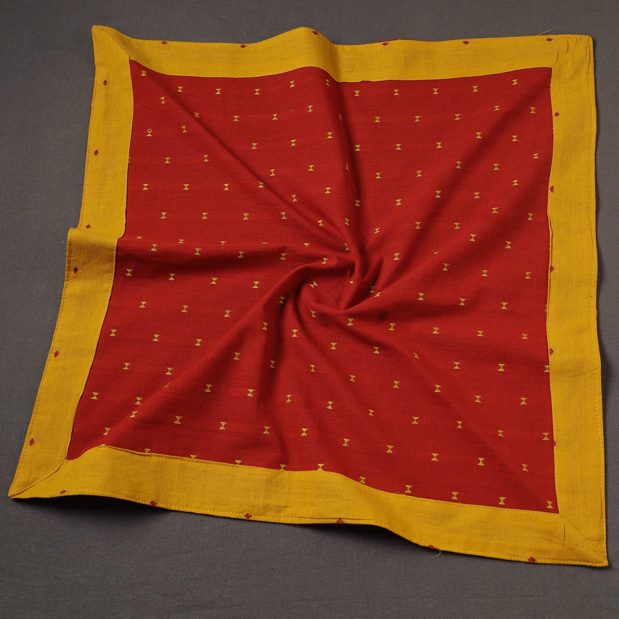 Red - Handmade Cotton Bandana 29 sold by Itokri product image thumbnail 2