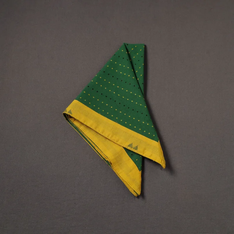 Green - Handmade Cotton Bandana 22 sold by Itokri