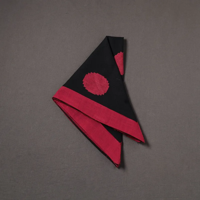 Black - Handmade Cotton Bandana 20 sold by Itokri