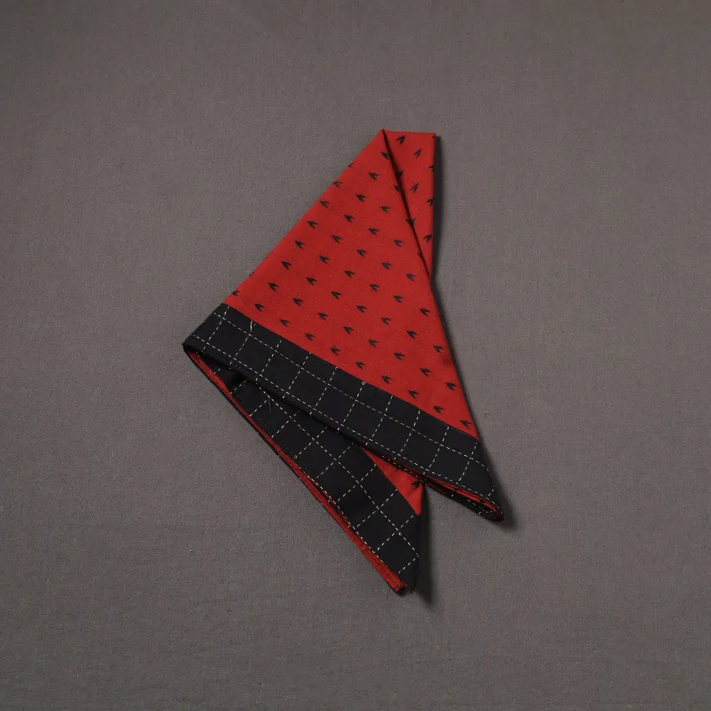 Red - Handmade Cotton Bandana 17 sold by Itokri