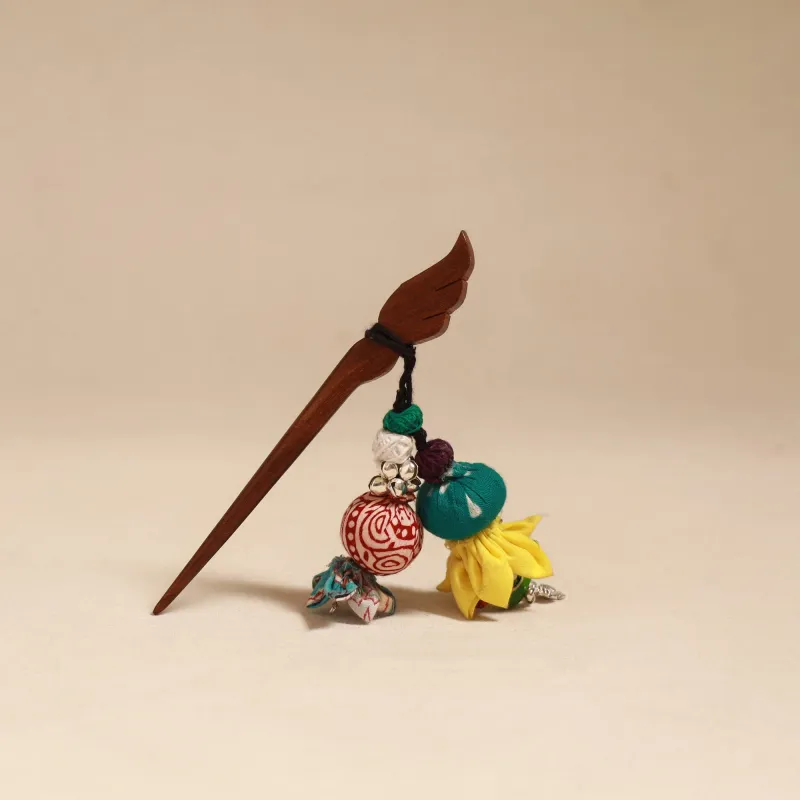 Handmade Artistic Wooden Juda Stick 128 made by Itokri