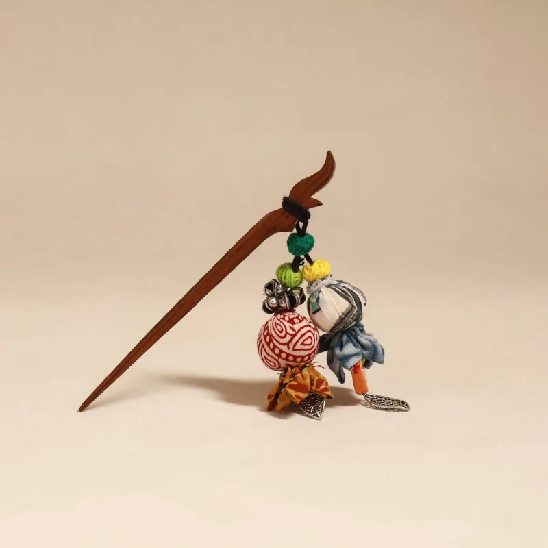 Handmade Artistic Wooden Juda Stick 121 made by Itokri