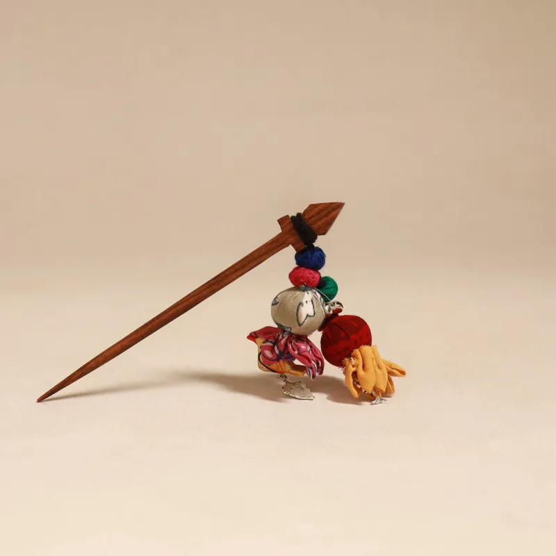 Handmade Artistic Wooden Juda Stick 112 sold by Itokri