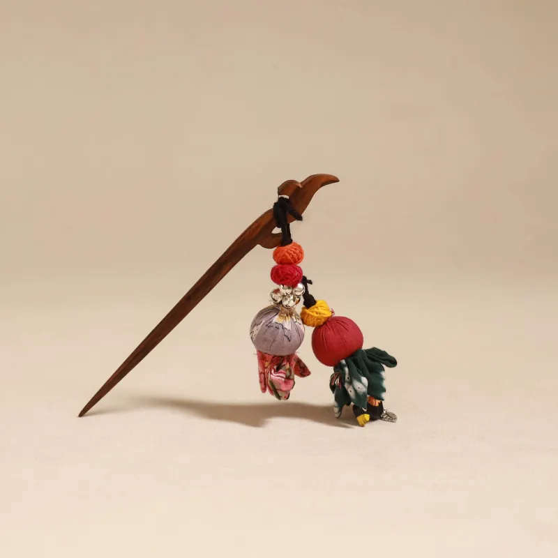 Handmade Artistic Wooden Juda Stick 105 sold by Itokri