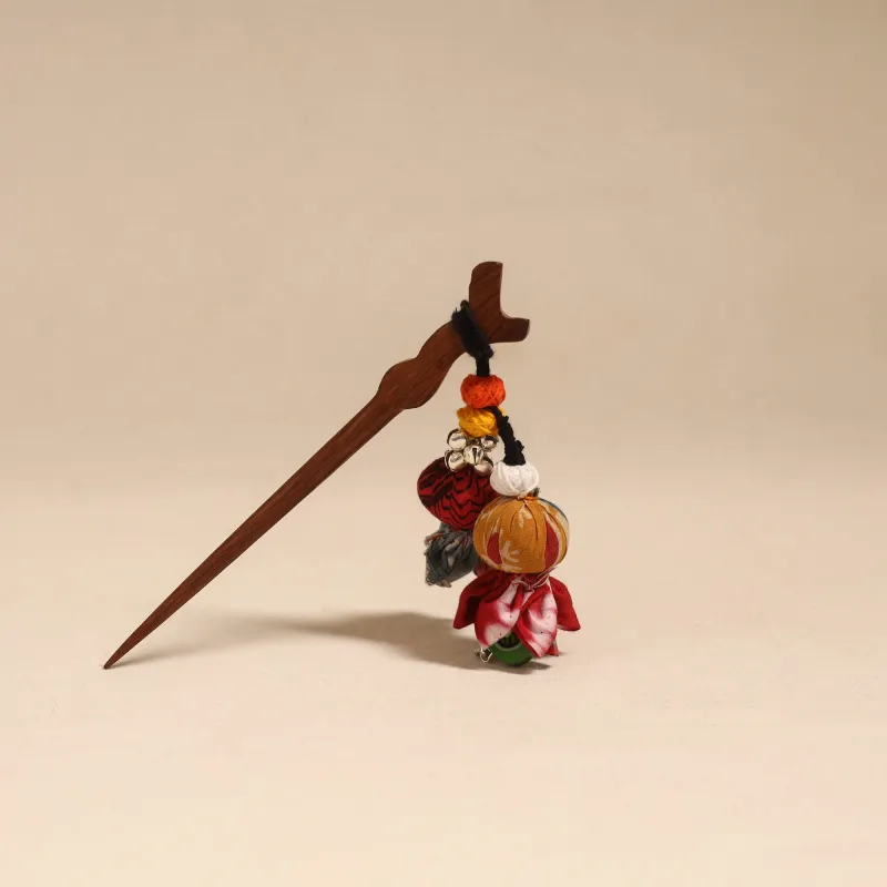 Handmade Artistic Wooden Juda Stick 86 made by Itokri