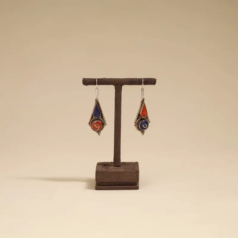 Ethnic Tribal Tibetan Earrings from Himalaya 23 sold by Itokri