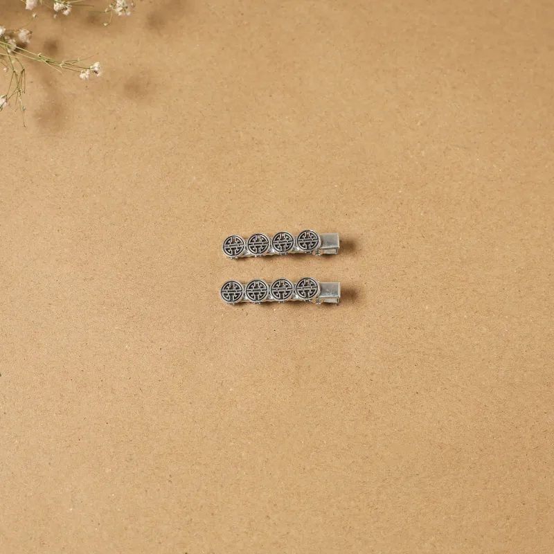 German Silver Hair Clip (Set of 2) 22 sold by Itokri