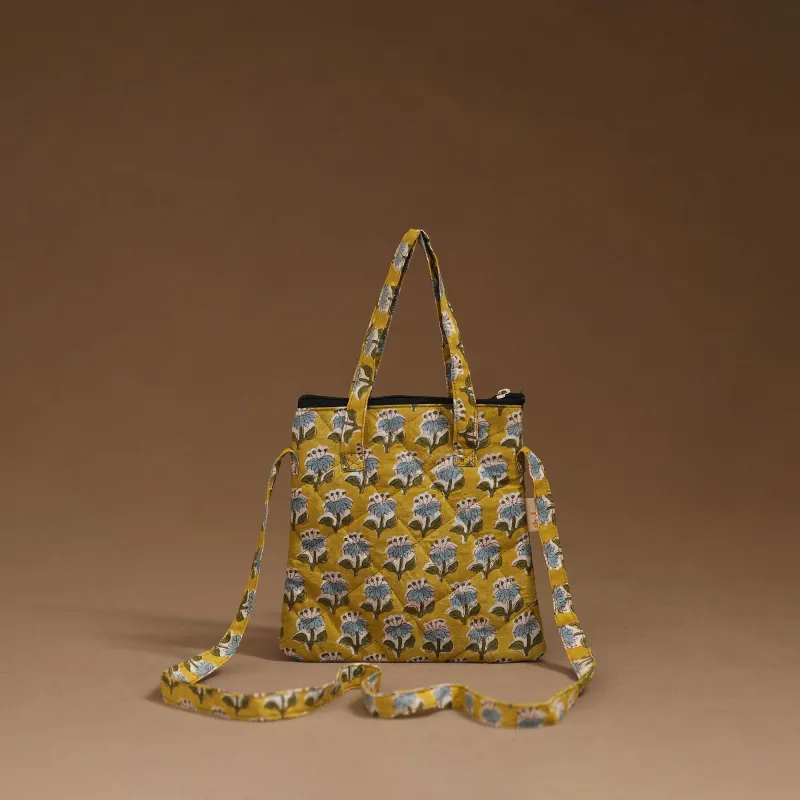 Handcrafted Quilted Sling Bag 16 sold by Itokri