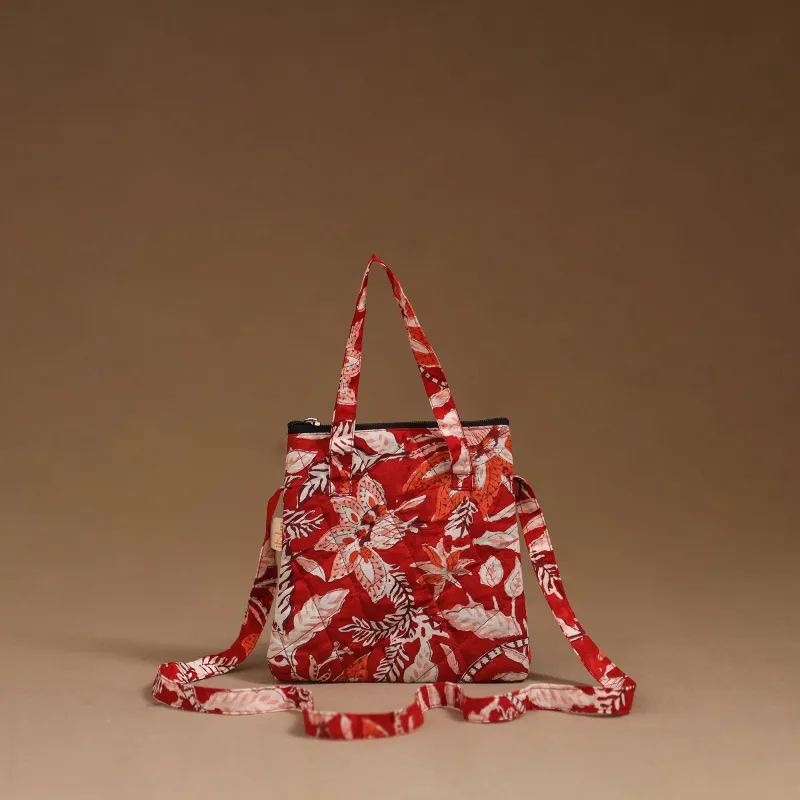 Handcrafted Quilted Sling Bag 09 sold by Itokri