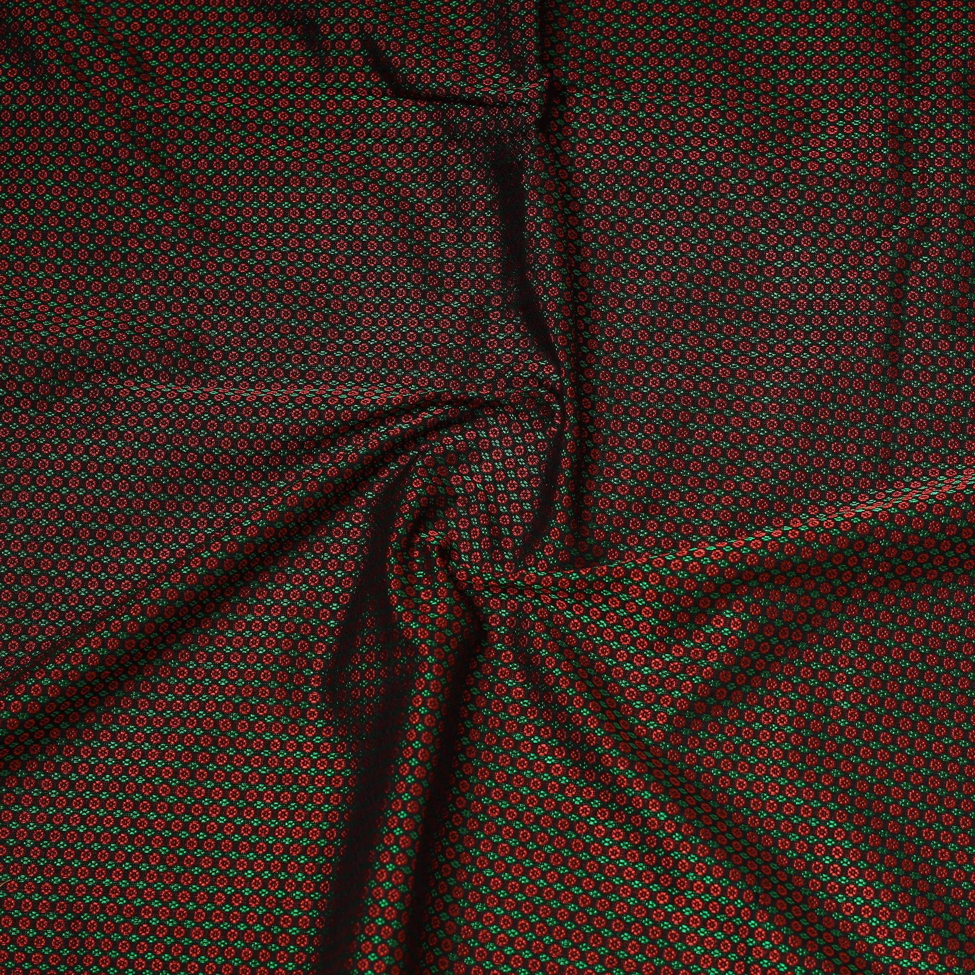 Multicolor - Karnataka Weave Cotton Khun Fabric 31 sold by Itokri product image thumbnail 3