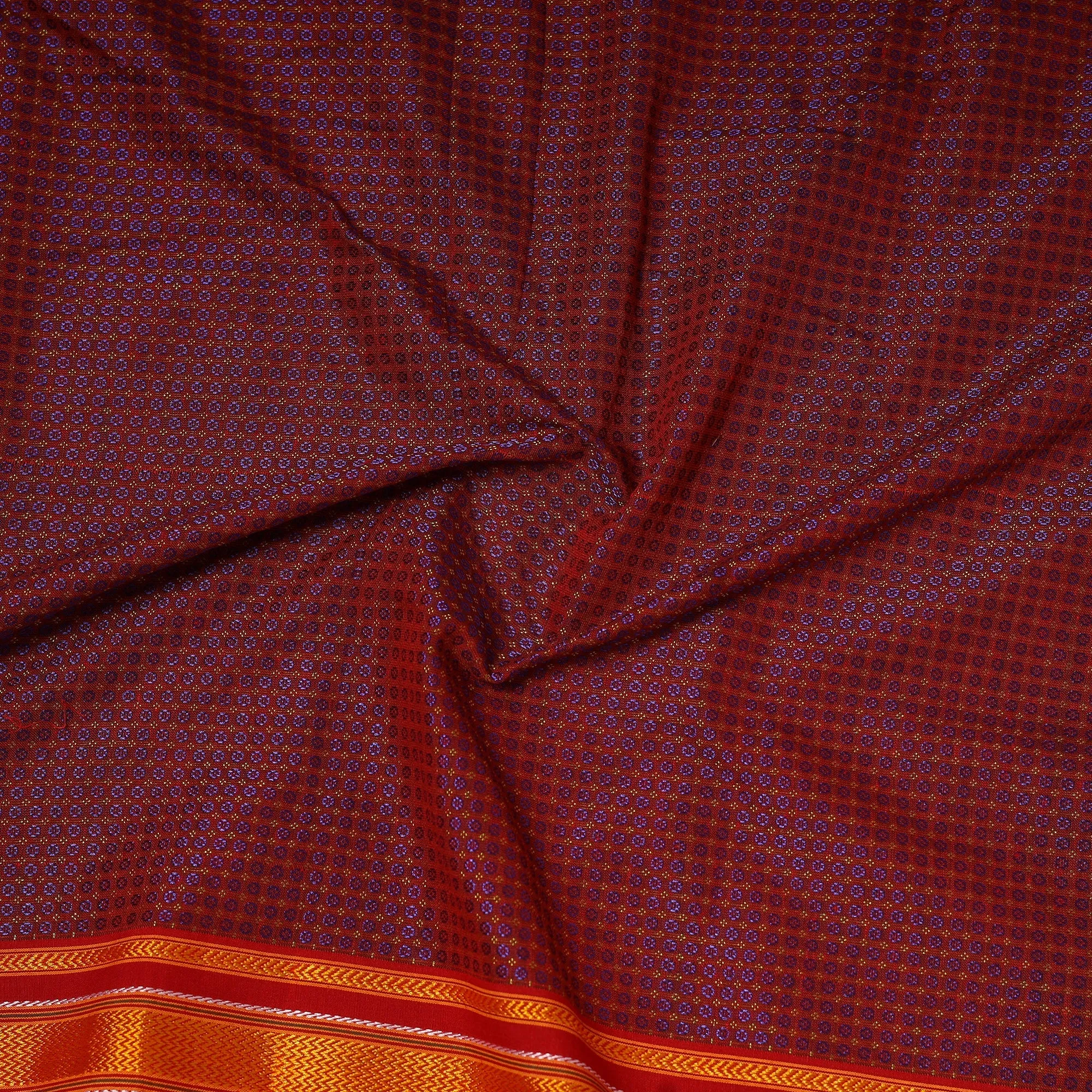 Pink - Karnataka Weave Cotton Khun Fabric 26 sold by Itokri product image thumbnail 3