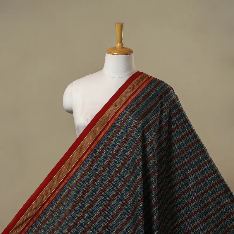 Karnataka Weave Silk Cotton Khun Fabric 07 sold by Itokri