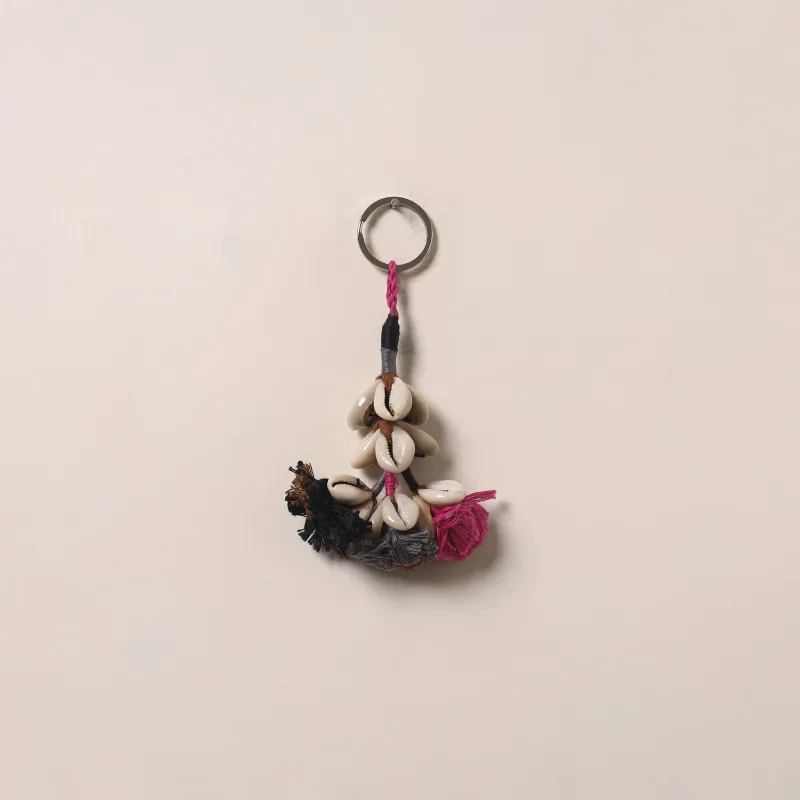 Multicolor - Banjara Handmade Shell Work Keychain 04 sold by Itokri