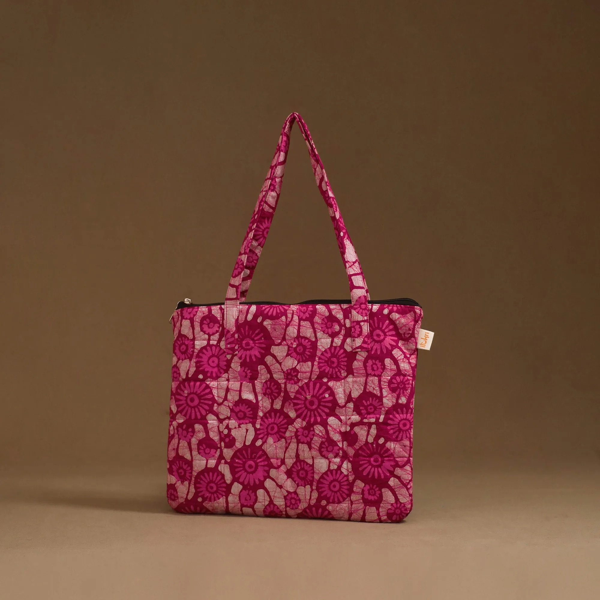 Pink - Handcrafted Quilted Handbag 28 sold by Itokri product image thumbnail 2